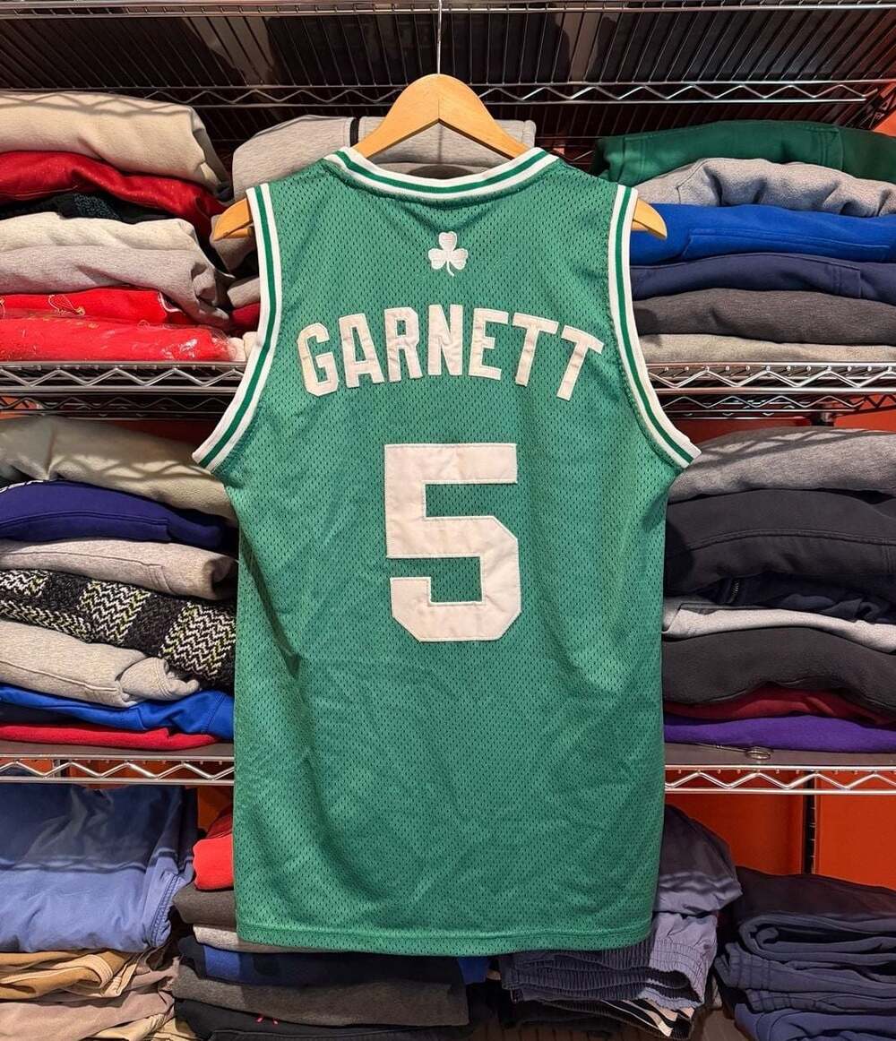 Adidas Kevin Garnett Boston Celtics 5 NBA Basketball Jersey Size 44